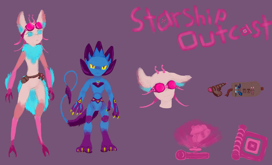 Starship Outcast-Captain/Enginer